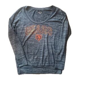 Chicago Bears NFL Womens Apparel Size Large Top Pullover Long Sleeve